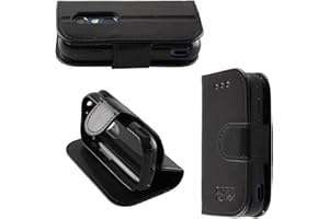 caseroxx Bookstyle-Case for Unihertz Jelly 2, Cover, faux leather, black, Card Slots & Magnetic Closure