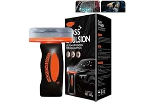 BLIBLUM Q4 Glass Guard, Q4 Glass Cleaner, Car Windshield Oil Film Remover, Automotive Oil Film Cleaning Brush, Glass Cleaning Board for Car Windshield, Removes Stubborn Oils Residue and Water Spots (1)