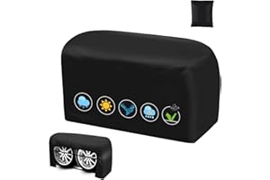 GRABADO RV Tire Covers,Heavy Duty 840D Tire Covers for Trailers,Fits 27"-30" Diameter Tires,Waterproof Trailer Tyre Covers with Waterproof Strip,2 Windproof Buckles，Universal RV Wheel Covers for Camper,1 Pack