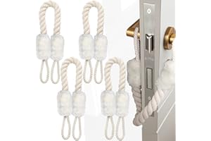 CHBOP 4 Set Türkordel Klemmschutz Türkordeln - Türstopper - Klemmschutz -