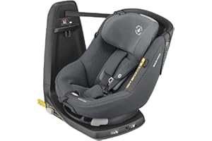 Maxi-Cosi AxissFix i-Size Toddler Car Seat, 360 Swivel Car Seat, 4 months - 4 years, 61 - 105 cm, Authentic Graphite