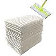 JEBBLAS Disposable Mop Pads Refils Flash Dry Mop Pads for Floor Mop Sweeping Cloths Multi Surface Refills, Pack of 120 Pads