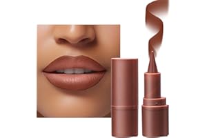 Lilbitty 2-In-1 Gradient Lipliner Und Lippenstift, Präzises Contouring Mit Langanhaltendem, Nicht Verschmierendem Finish, Sechs Universelle Farbtöne, Inklusive Milk Tea