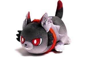 LYOVEU Meemeows Cat Food Plushies, Aphmau Meemeows Plush,Aphmau Surprise Meemeows Plush,Aphmau Plushies,Meemeows Cat Plush,Cute Anime Cartoon Cat Stuffed Animal Figure Toy Plush Pillow Gift For Fans Kids