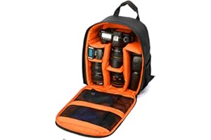 MISOYER Zaino per fotocamera Concept | Divisorio impermeabile antiurto per borsa fotografica, zaino professionale per fotocamera DSLR/SLR,zaino protettivo per fotocamera mirrorless,obiettivoo,batteria e altri