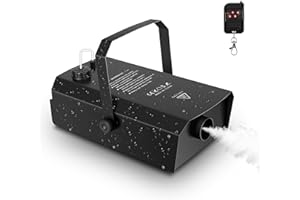 Telbum 1500 Watt Nebelmaschine Außen-Nebelmaschine mit Fernsteuerung, DMX512, Timer, Wasserdichtes Design, Professionelle Räuchermaschine Fog Maschine für DJ Bühne Party Hochzeit Halloween