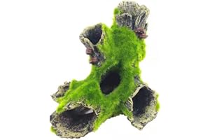 MaoNativey Decoración Acuario, Adorno para Acuario de Cueva,Escondite Peces para Decoración de la Cueva Acuario