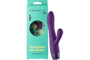 AMORELIE Joy – Rabbit Vibrator Shake für Frauen | Wasserdicht Wiederaufladbar aus Silikon & ABS