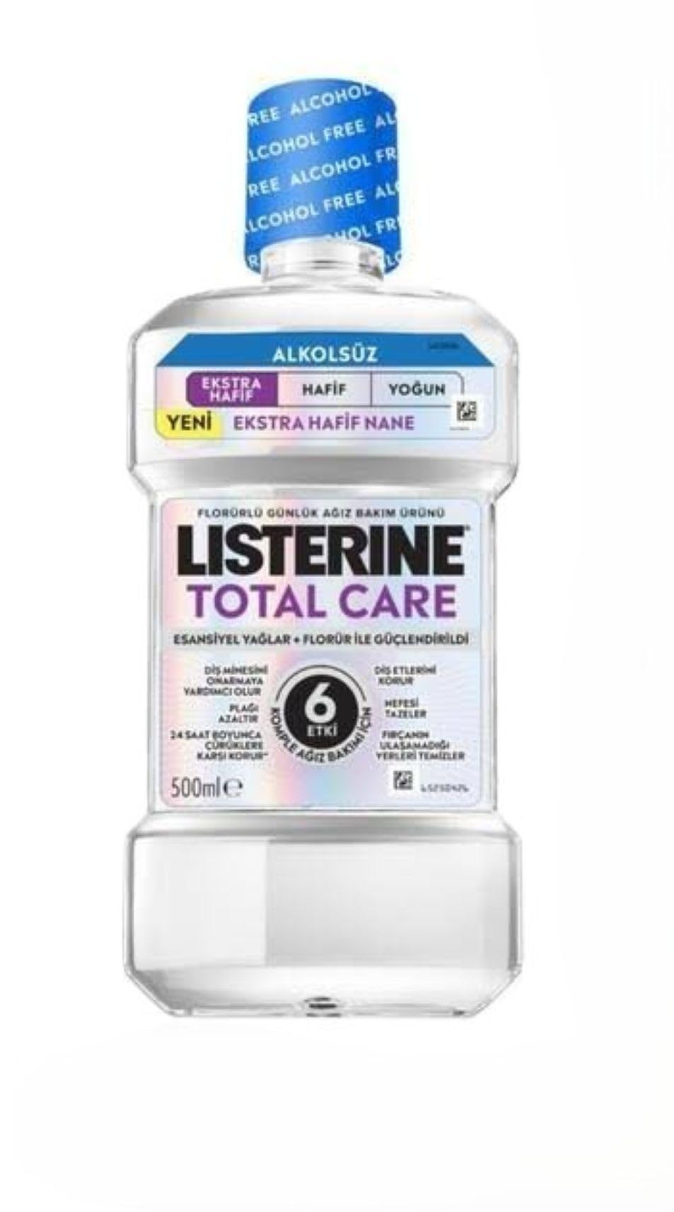 Listerine Total Care Ekstra Hafif Tat Alkolsüz Ağız Bakım Suyu 250 Mililitre