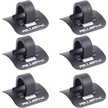 Support De Fixation De Gaine Triple Universel Pour Frein Ou Dérailleur - Lot De 5, Noir - Compatible VTT, Vélo Route Et Ville