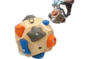 KQLHLHDYZ Handgjorda blockblock, klätterboll, fingerstyrketräning, present till klättrare