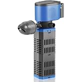 SOUSLOW 11W/23W/31W/42W Internal Aquarium Filter with Flow for Clean Water, Adjustable Air Flow, Low Noise and Quiet (23W)