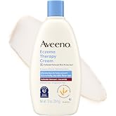 Aveeno Egzama Terapisi G&uuml;nl&uuml;k Nemlendirici Krem Hassas Ciltler i&ccedil;in, Koloidal Yulaf ezmesi ile Kuru, Kaşıntılı ve Tahriş Olma