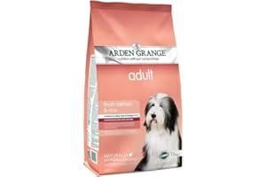 Arden Grange Adult Dry Dog Food with Fresh Salmon and Rice, 12 kg
