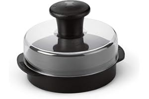 Weber Presse à Burger - Presse à Burger Manuelle pour Barbecue en Nylon, Idéale pour Burgers Maison 115g et 225g - Lavable au Lave-Vaisselle - (6483)