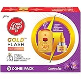 Good Knight Gold Flash Lavender Machine + Refill Liquid, Liquid, 45 Ml, Unisex
