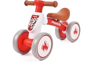 Maydolly Kinder Laufrad,Baby Fahrrad für Kleinkinder Alter 12-24 Monate,Baby Rutschrad,Kleinkinder erstes Fahrrad