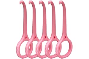 Maoerdental 5PCS Aligner Removal Tool, Pink Clear Aligner RemoverTools for Invisalign Removable Retainers, Aligners,Braces Removal Kit (5PCS Pink)