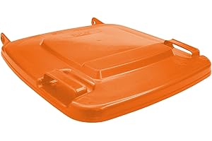 SULO Mülltonnendeckel Deckel Mülltonne Ersatzdeckel ORANGE für SULO MGB 120 - Made in Germany -