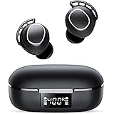 Cuffie Bluetooth, Auricolari Bluetooth 5.3, 2024 Nuovo ENC Cancellazione del Rumore con 4 Mic, LED Display, 60 Ore HiFi Stere