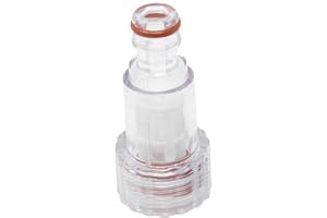GRIZZLY TOOLS Inserto filtro con attacco rapido, adattatore per tubo, collegamento ugello, raccordo per tubo di ricambio adatto per idropulitrice Parkside