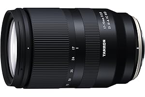 Tamron Fujifilm, 17-70 mm F/2.8 di III-A VC RXD Zoom para cámaras sin Espejo APS-C, Color Negro