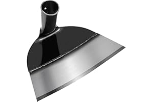 Healeved Binette de Jardinage - 22.5 CM Houe à Main en Acier Inoxydable avec Lame Robuste Tranchante, Houe de Jardin Solide Creuser, Désherber et Perdre de la Terre - Jardinage Outil(sans Poignée)