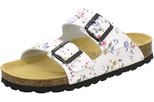 AFS-SCHUHE AFS Shoes 2100 Comfortable Women's Mules Real Leather Practical Work Slippers Handmade in Germany