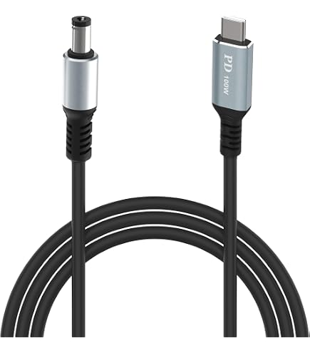 YAODHAOD USB-C Auf DC 7.4x5.0mm Ladekabel – 100W PD, 1,8m, Für HP Laptops & Kompatible Geräte
