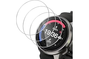 Haofun Protector de Pantalla para Suunto Ocean Templado Película, [3 Piezas] Dureza 9H Libre De Burbujas Cubierta Protectora Ultrafina, HD Película Cristal Templado
