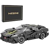 MISINI 685 Supercar Reobrix Sıkıştırma Blokları Teknolojisi, 339 Par&ccedil;a MOC Araba Spor Araba Yapı Taşları, Altı Yaşından K&uuml;&ccedil;&uuml;k