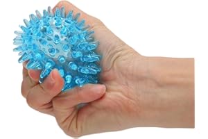 ANGGREK Palla Appuntita, Morbida Palla da Massaggio Trasparente Palla da Massaggio Portatile per Polso, Piede, Schiena, Muscoli [7 cm] (7 cm)