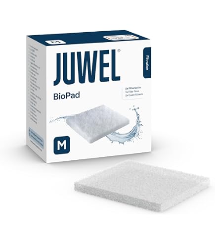 6 Pezzi Spugna Filtro Nitrato Per Juwel Compact/Bioflow 3.0 – Misura M, 100x100x48mm