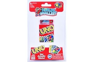 WORLD'S SMALLEST Super Impulse - UNO, Le Plus Petit Jeu de Cartes du Monde - 7.62cm x 1.91cm x 5.08cm
