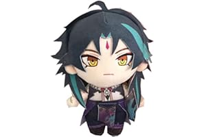 Heionia Xiao Peluche 20 cm Xiao Figurine Jouet Plush Toy Doll Décorer Cadeau pour Fans Enfants Anniversaire Halloween Noël (Xiao)