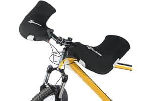 Docooler Rainproof Winter Handlebar Muffs Motorbike MTB Cycling Handlebar Gloves Neoprene Grip Covers Mountain Bicycle Bike Hands Warmer Hand Covers