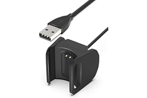 Bicmice 3.3Ft Charger Cable Compatible with Fitbit Charge 3,Replacement USB Charger Charging Cord UK for Fitbit Charge3 & Charge 3 SE (Special Edition) Fitness Tracker