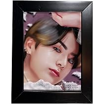 SLAYINDIA® Jungkook Photo Frame - K-Pop BTS Golden Maknae