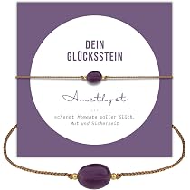 Bracciale Donna Oro Con Pietre Portafortuna - Gioiello Regolabile Per Donne E Ragazze - Foto 11