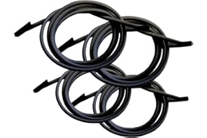 Lafuma Mobilier LFM2322 Elastic Laces Ideal for RSX and RSXA - Black (Set of 4)