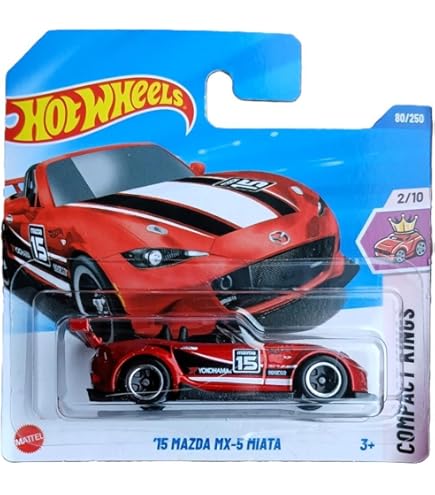 Hot Wheels 15 Mazda Mx-5 Miata, Hw Modificado [negro] | Meses Sin Interés