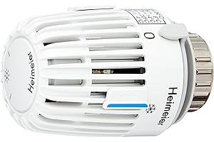 HEIMEIER HSK2N Thermostat-Kopf K weiß, mit Nullstellung, Single