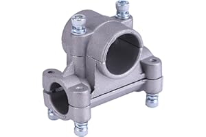 Haofy 26/28 Mm Griffhalterung Klemme Handhalter für Strimmer Trimmer Freischneiderrohr Gute Verarbeitung (Querträger (26, 19))