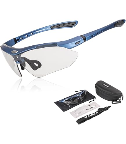 Lunettes De Cyclisme Shimano Equinox Noir Mat - Verres Photochromiques - État Comme Neuf - Avec étui Et Sac Microfibre