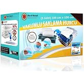 Beyyine Home High Quality Vacuum Hurc (L)(3 PCS) 100 Cm X 130 Cm - Flip Cover - Double Quilt