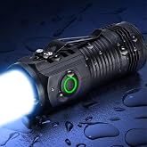 Flashlight Led USB RECHARGEABLE-Ultra Powerful Bright Mini Size Flashlight [Energy Class A++]Media Lamp Earthquake, Police, Gendarmerie, Police,