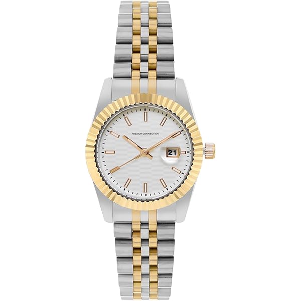 French Connection Analog Women's Watch, Gold, Modern: Buy Online