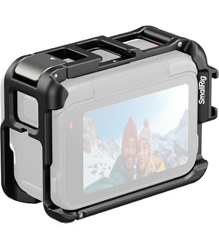 Copribatteria Con Attacco A Sgancio Rapido Per Insta360 Ace Pro 2 – In Alluminio Per Riprese Verticali E Montaggio Rapido
