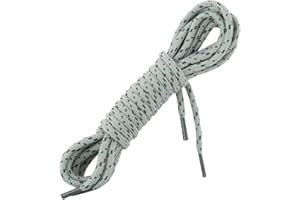 Les Lacets Français - Lacets ronds et très épais - RANDO - Pour des randonnées tout terrain - - 100% Polyester - Couleur : - FABRIQUE EN FRANCE Entreprise Patrimoine Vivant