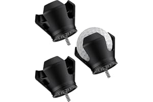 Uniclife Golf Ball Retriever Grabber for Putters Golf Pick-up Claw Portable Grip Sucker Tool Back Saver with Stainless Steel Screws (Not for SuperStroke & Odyssey Grips)